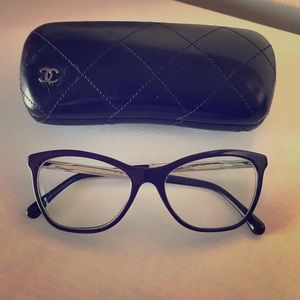 🎊Donating Soon🎉 Chanel Glasses & Hard Cover Case